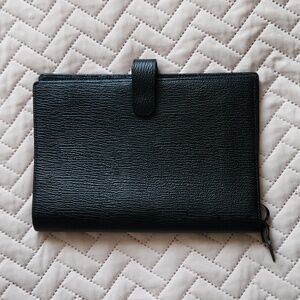 A5 planner cover black